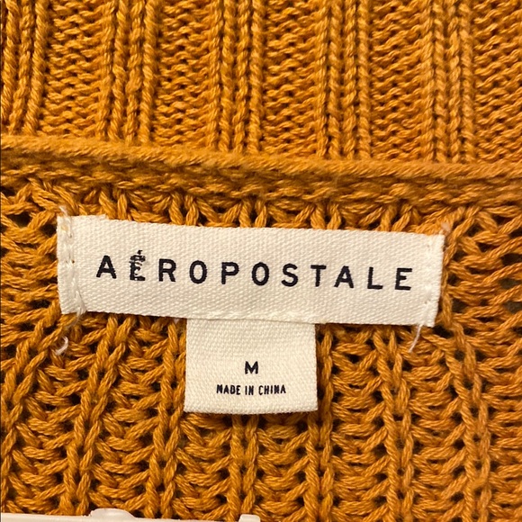 Aeropostale Cable Knit Boxy Fit  Sweater / Preppy / Comfy / Cozy / Chunky - Picture 4 of 8